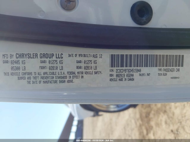 2013 DODGE CHALLENGER 2C3CDYBT6DH515940 Photo 8