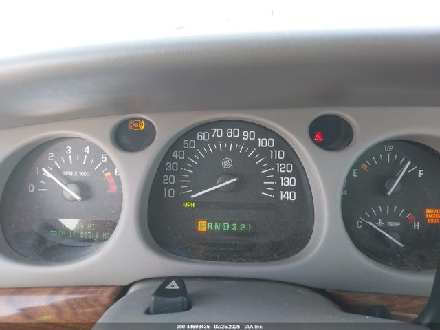 Продаж на аукціоні авто 2001 Buick Lesabre Custom, vin: 1G4HP54K414257899, номер лоту: 44698436