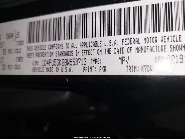 2011 DODGE NITRO 1D4PU5GK2BW553713 Photo 8