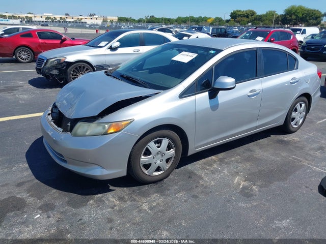 Продаж на аукціоні авто 2012 Honda Civic Lx, vin: 19XFB2F52CE389299, номер лоту: 44698948
