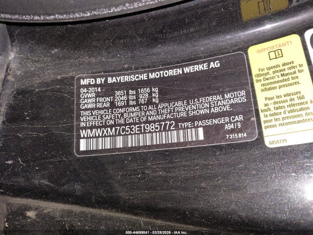 Mini Hardtop Cooper S 2014 WMWXM7C53ET985772 Image 9