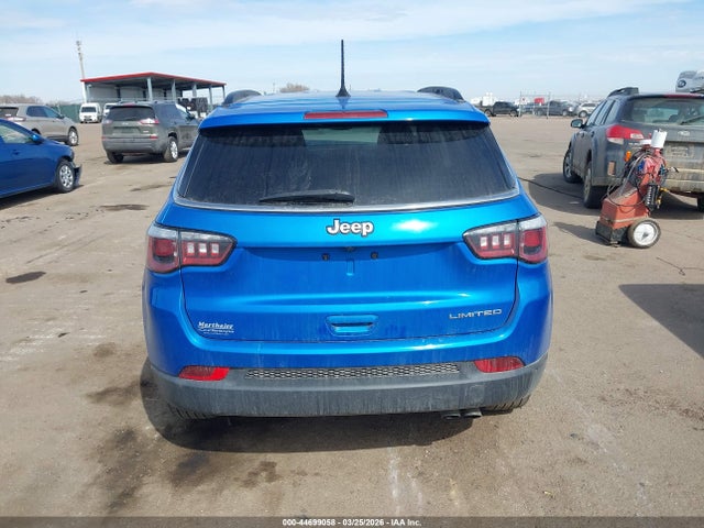 Продажа на аукционе авто 2020 Jeep Compass Limited Fwd, vin: 3C4NJCCB2LT165914, номер лота: 44699058