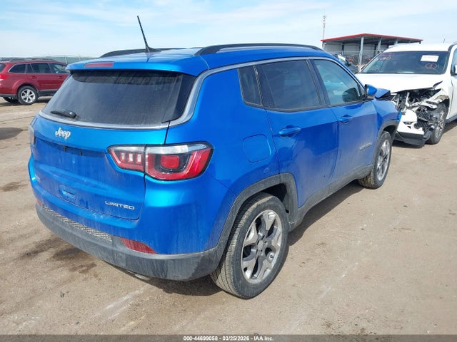 Продажа на аукционе авто 2020 Jeep Compass Limited Fwd, vin: 3C4NJCCB2LT165914, номер лота: 44699058