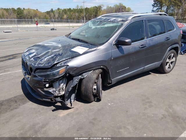 2019 Jeep Cherokee Limited Fwd მანქანა იყიდება აუქციონზე, vin: 1C4PJLDB8KD185239, აუქციონის ნომერი: 44699097