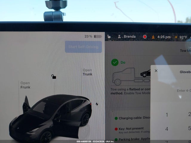 Продажа на аукционе авто 2023 Tesla Model Y Awd/long Range Dual Motor All-wheel Drive, vin: 7SAYGDEE6PA135652, номер лота: 44699156