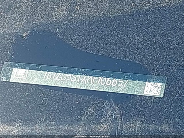 1G1ZD5STXKF106657 Chevrolet MALIBU LT