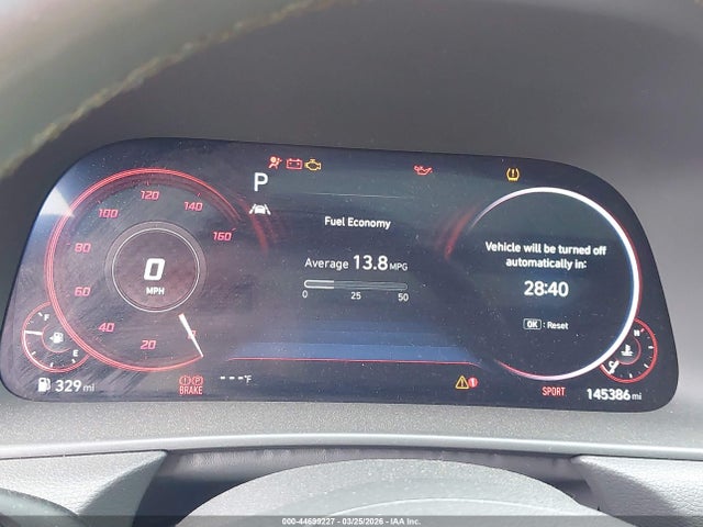 44699227 :رقم المزاد ، 5NPEH4J21LH015264 vin ، 2020 Hyundai Sonata Limited مزاد بيع