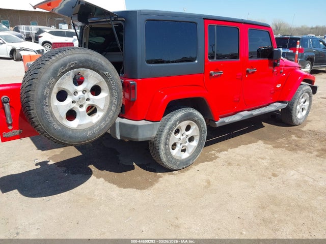 Продаж на аукціоні авто 2015 Jeep Wrangler Unlimited Sahara, vin: 1C4BJWEG5FL552776, номер лоту: 44699292