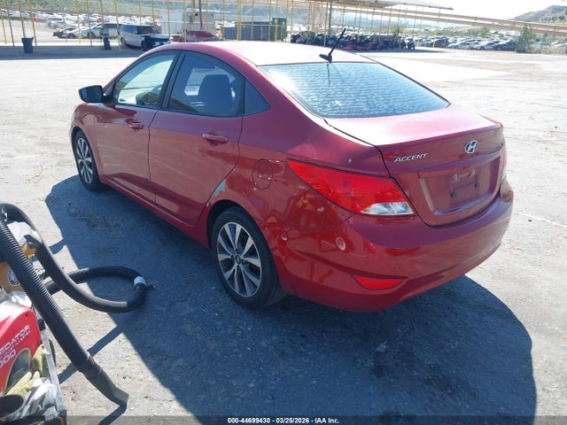 2017 HYUNDAI ACCENT KMHCT4AE3HU379176 Photo 2