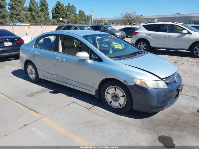 2008 HONDA CIVIC HYBRID JHMFA36238S004348