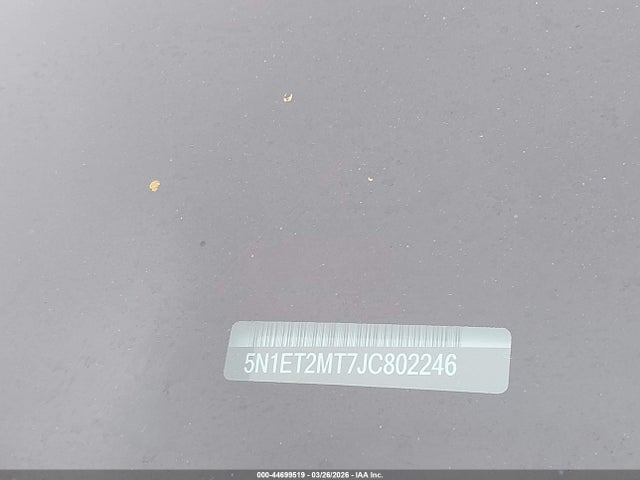 5N1ET2MT7JC802246 Nissan Rogue Hybrid Sl