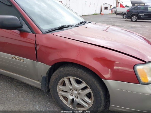 Aukcja sprzedaży 2002 Subaru Outback, vin: 4S3BH665527614088, numer aukcji: 44699533