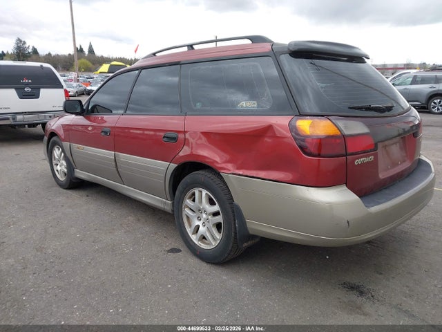 Aukcja sprzedaży 2002 Subaru Outback, vin: 4S3BH665527614088, numer aukcji: 44699533