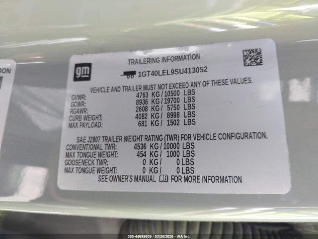GMC Sierra Ev Max Range Denali 2025 1GT40LEL9SU413052 Image 13