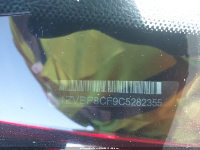 2012 FORD MUSTANG 1ZVBP8CF9C5282355 Photo 8