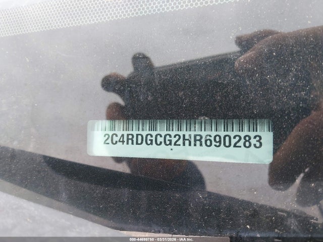 Dodge Grand Caravan Sxt 2017 2C4RDGCG2HR690283 Image 9