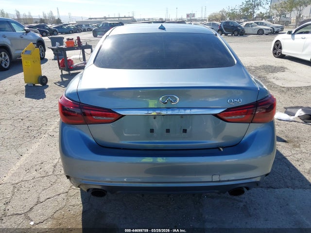 Продажа на аукционе авто 2018 Infiniti Q50 3.0t Luxe, vin: JN1EV7AP5JM360714, номер лота: 44699759