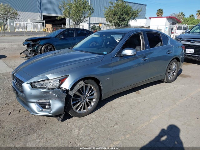 Продажа на аукционе авто 2018 Infiniti Q50 3.0t Luxe, vin: JN1EV7AP5JM360714, номер лота: 44699759
