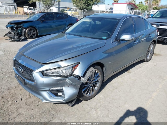 Продажа на аукционе авто 2018 Infiniti Q50 3.0t Luxe, vin: JN1EV7AP5JM360714, номер лота: 44699759