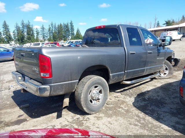 Продажа на аукционе авто 2004 Dodge Ram 2500 Slt/laramie, vin: 3D7KU28C04G227395, номер лота: 44699780