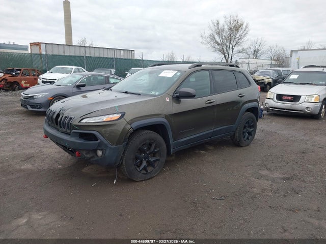 44699797 :رقم المزاد ، 1C4PJMBB8FW509695 vin ، 2015 Jeep Cherokee Trailhawk مزاد بيع