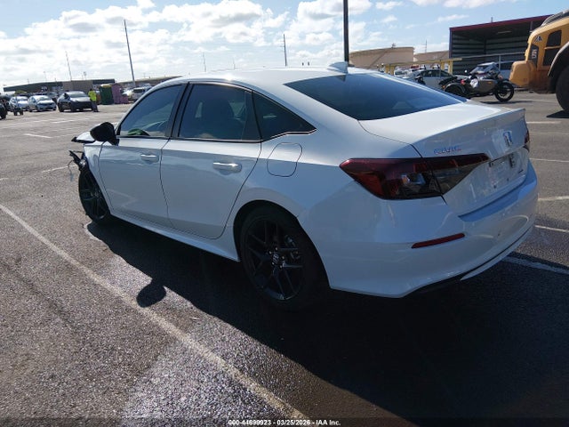 2025 Honda Civic Hybrid Sport/sport Touring მანქანა იყიდება აუქციონზე, vin: 2HGFE4F87SH331402, აუქციონის ნომერი: 44699923