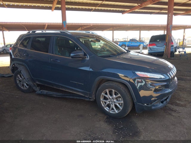 44699994 :رقم المزاد ، 1C4PJLLX8JD580596 vin ، 2018 Jeep Cherokee Latitude Plus Fwd مزاد بيع