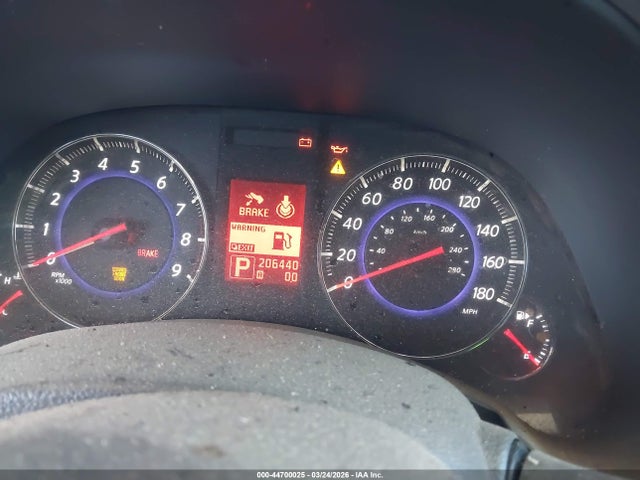 Продажа на аукционе авто 2011 Infiniti Fx35, vin: JN8AS1MU0BM710484, номер лота: 44700025