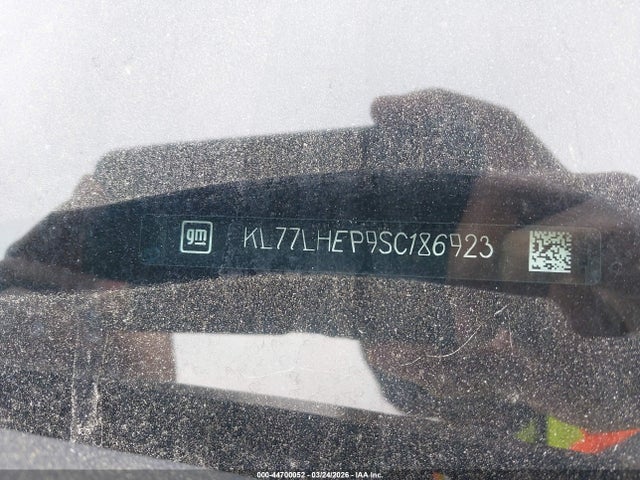 KL77LHEP9SC186923 Chevrolet Trax Fwd Lt