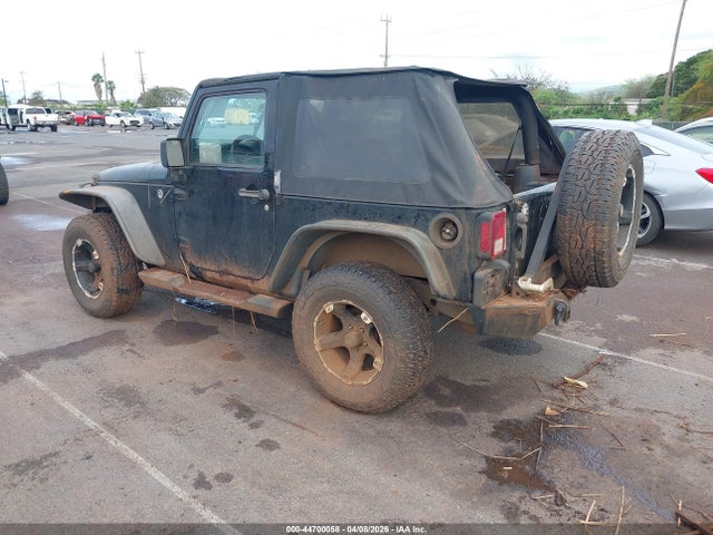 2013 Jeep Wrangler Sport მანქანა იყიდება აუქციონზე, vin: 1C4AJWAG5DL648258, აუქციონის ნომერი: 44700058