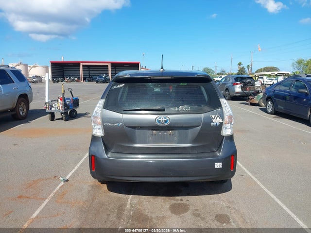 Auction sale of the 2014 Toyota Prius V Five/three/two, vin: JTDZN3EU1E3301596, lot number: 44700127