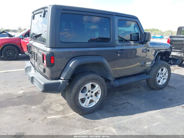 Продаж на аукціоні авто 2021 Jeep Wrangler Sport S 4x4, vin: 1C4HJXAGXMW528426, номер лоту: 44700202