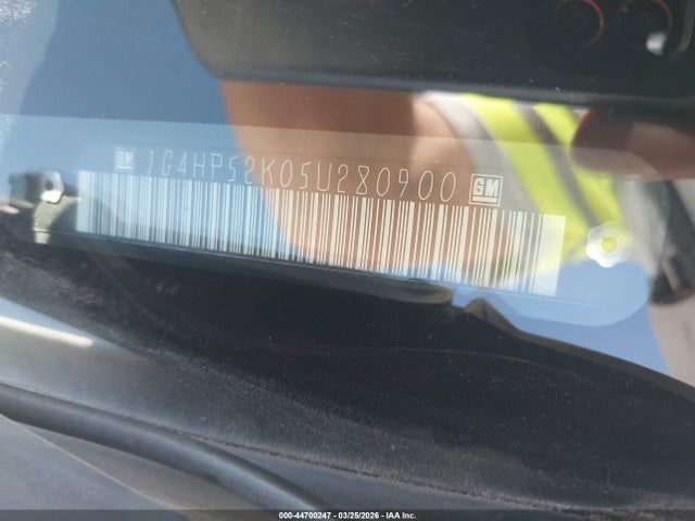 44700247 :رقم المزاد ، 1G4HP52K05U280900 vin ، 2005 Buick Lesabre Custom مزاد بيع