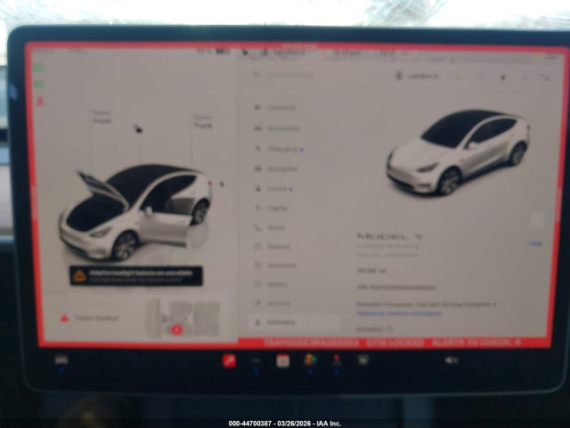 Aukcja sprzedaży 2024 Tesla Model Y Long Range Dual Motor All-wheel Drive, vin: 7SAYGDEE3RA285253, numer aukcji: 44700387