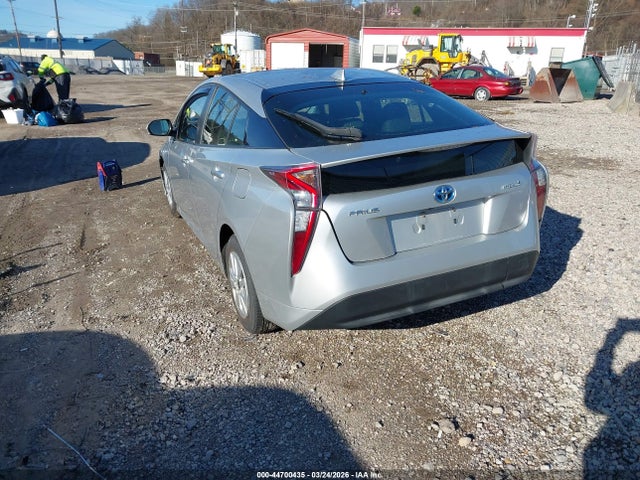 44700435 :رقم المزاد ، JTDKBRFU6G3007979 vin ، 2016 Toyota Prius Two مزاد بيع