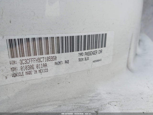 2012 FIAT 500 3C3CFFFH9CT185950 Photo 8