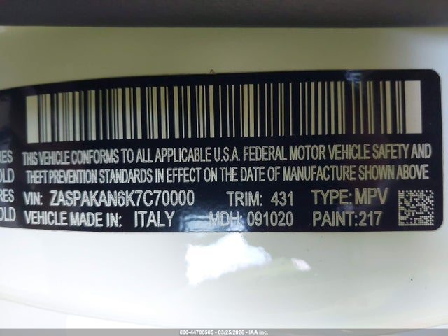 Alfa Romeo Stelvio Awd 2019 ZASPAKAN6K7C70000 Image 9