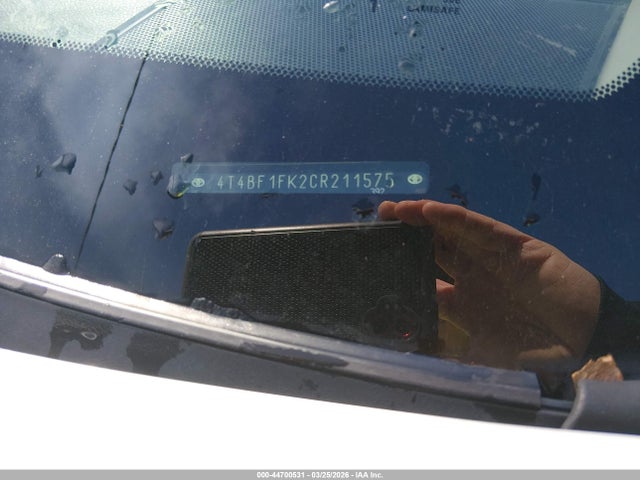 Aukcja sprzedaży 2012 Toyota Camry Le, vin: 4T4BF1FK2CR211575, numer aukcji: 44700531