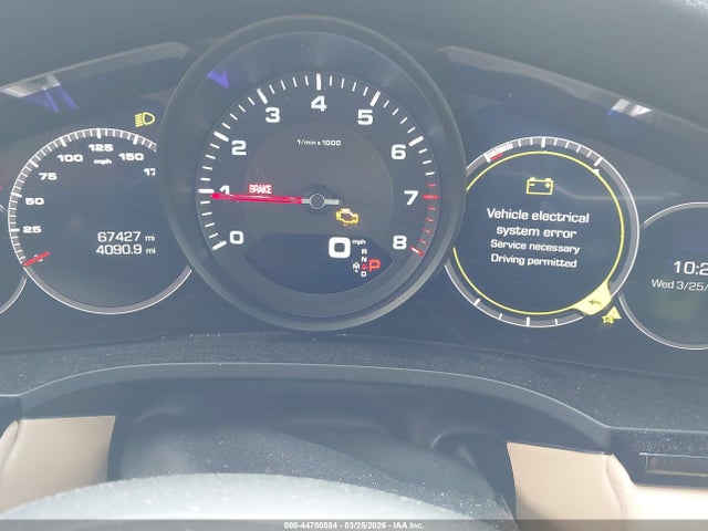 44700584 :رقم المزاد ، WP1AA2AY0KDA07381 vin ، 2019 Porsche Cayenne مزاد بيع
