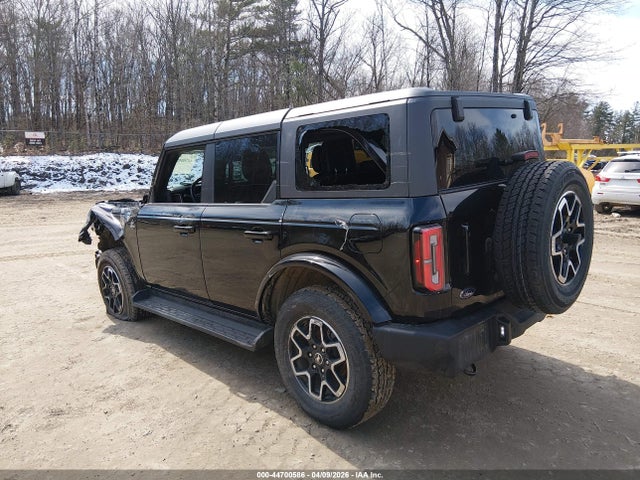 Aukcja sprzedaży 2025 Ford Bronco Outer Banks, vin: 1FMDE8BH2SLA55518, numer aukcji: 44700586