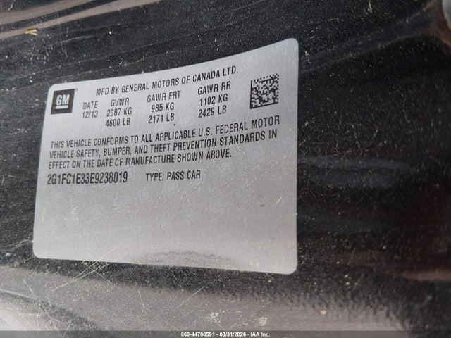 2014 CHEVROLET CAMARO 2G1FC1E33E9238019 Photo 8