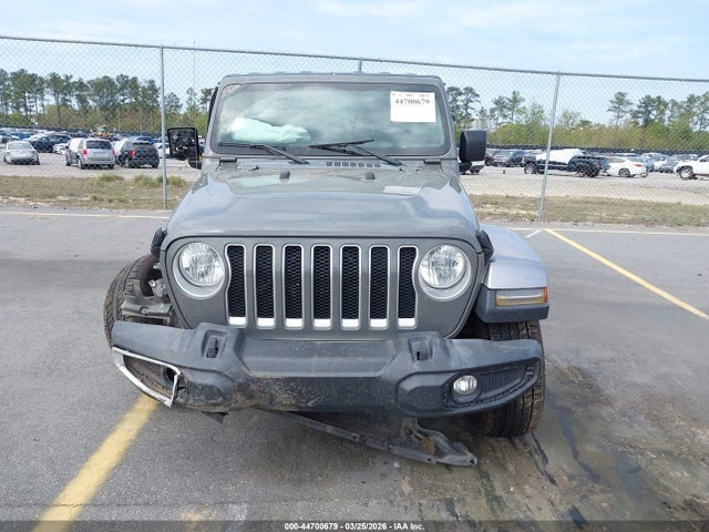 Aukcja sprzedaży 2021 Jeep Wrangler Unlimited Sahara 4x4, vin: 1C4HJXEN3MW679388, numer aukcji: 44700679