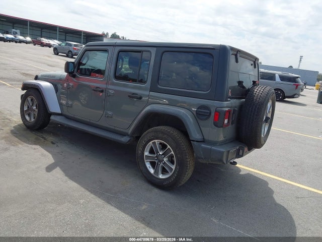 Aukcja sprzedaży 2021 Jeep Wrangler Unlimited Sahara 4x4, vin: 1C4HJXEN3MW679388, numer aukcji: 44700679