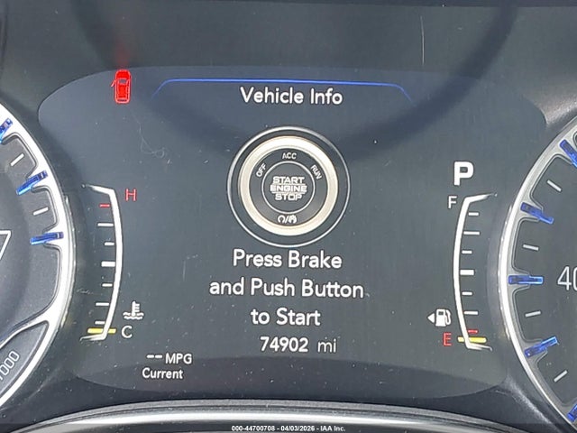 Aukcja sprzedaży 2018 Chrysler Pacifica Touring L Plus, vin: 2C4RC1EG6JR172163, numer aukcji: 44700708