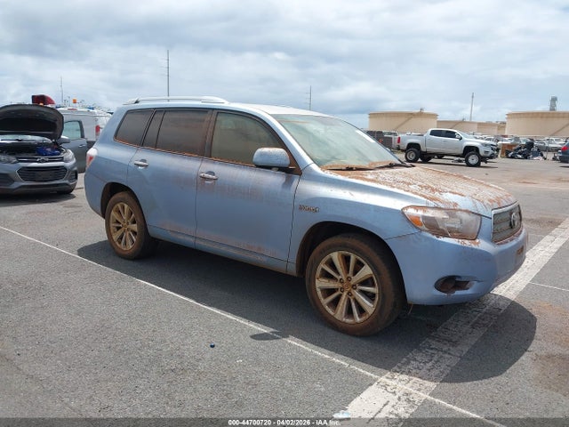 2008 Toyota Highlander Hybrid მანქანა იყიდება აუქციონზე, vin: JTEEW41A982020438, აუქციონის ნომერი: 44700720