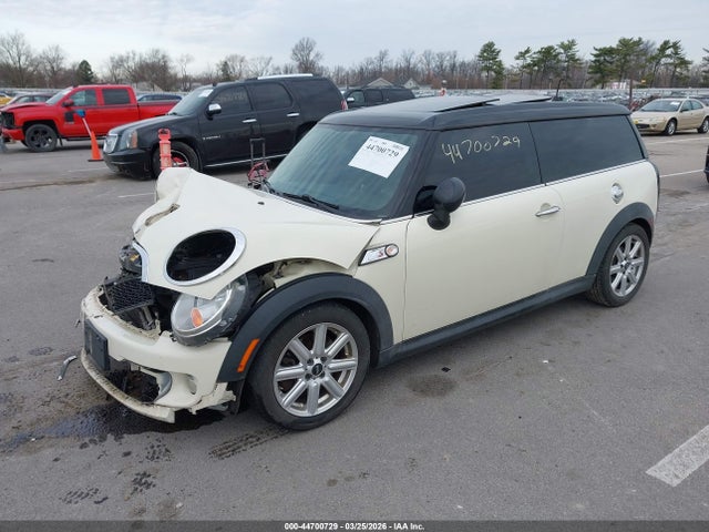 44700729 :رقم المزاد ، WMWZG3C51CTY37609 vin ، 2012 Mini Cooper S Clubman مزاد بيع