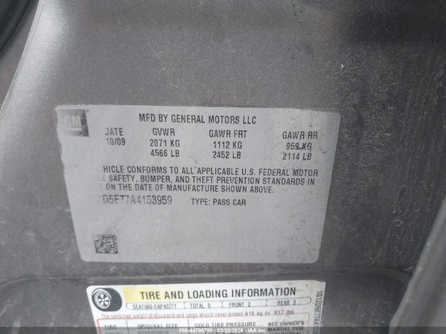 2010 CHEVROLET MALIBU 1G1ZD5E77A4153959 Photo 8