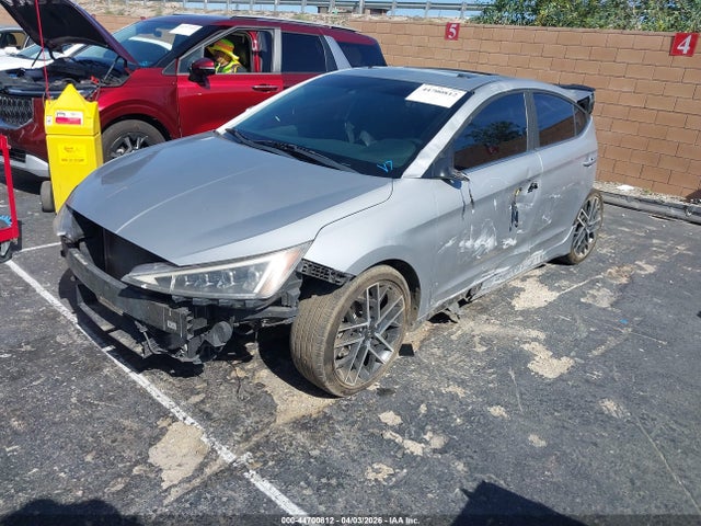 2020 HYUNDAI ELANTRA KMHD04LBXLU020206 Photo 1