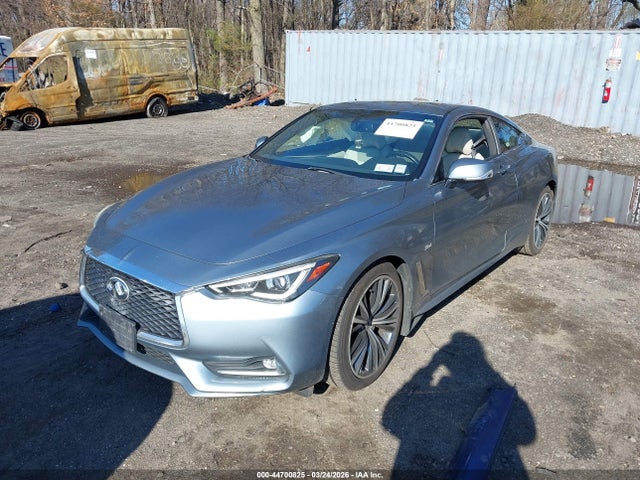 2017 Infiniti Q60 3.0t Premium მანქანა იყიდება აუქციონზე, vin: JN1EV7EL8HM554347, აუქციონის ნომერი: 44700825