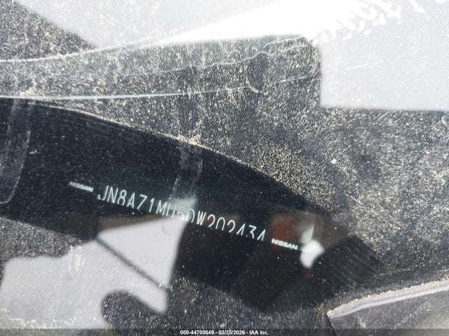 Aukcja sprzedaży 2013 Nissan Murano Le, vin: JN8AZ1MU5DW202434, numer aukcji: 44700849
